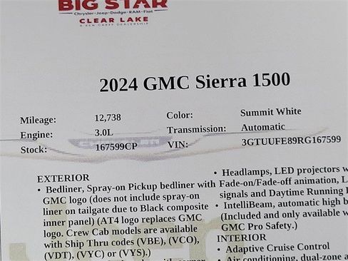 Used 2024 GMC Sierra 1500 AT4X image 34