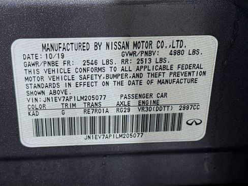 Used 2020 INFINITI Q50 Sport w/ Proactive Package image 40