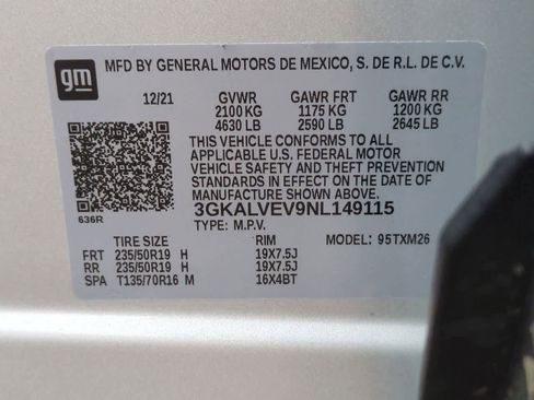 Used 2022 GMC Terrain SLT w/ Infotainment Package II AWD/4WD image 37