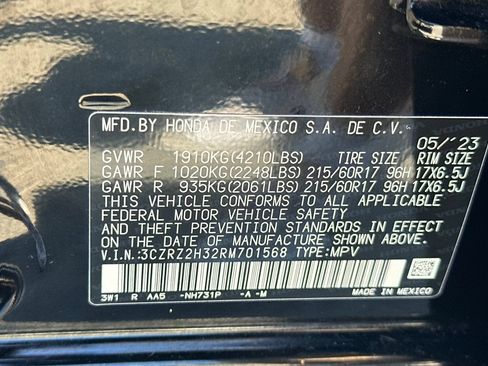 Used 2024 Honda HR-V LX image 28