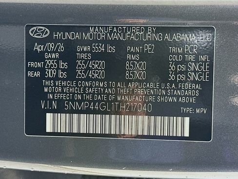 New 2026 Hyundai Santa Fe Limited FWD image 24