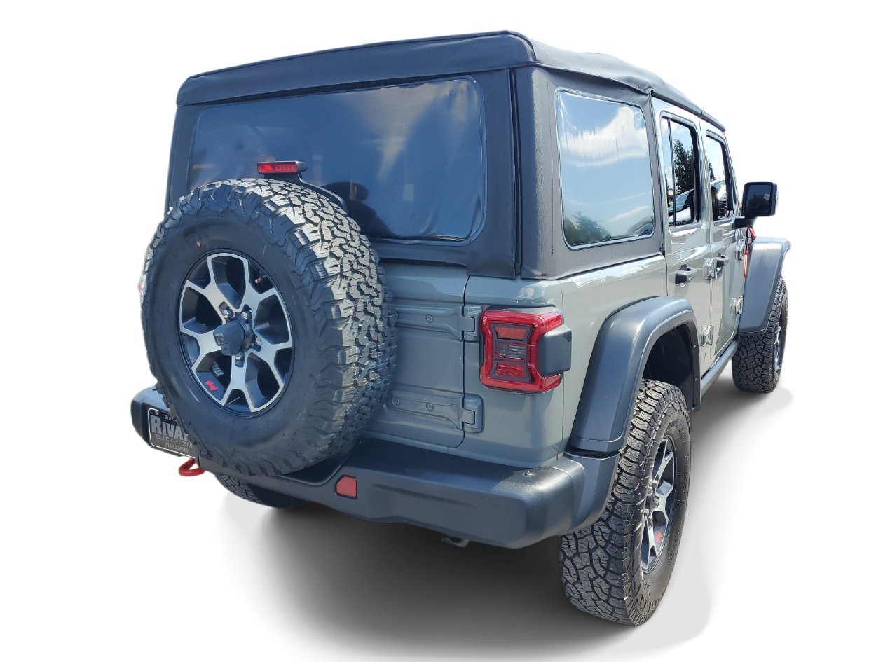 Used 2022 Jeep Wrangler Unlimited Rubicon w/ Steel Bumper Group AWD/4WD image 4