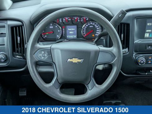 Used 2018 Chevrolet Silverado 1500 Custom w/ Custom Value Package AWD/4WD image 16