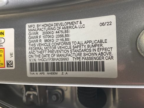 Used 2022 Honda Accord Sport image 27