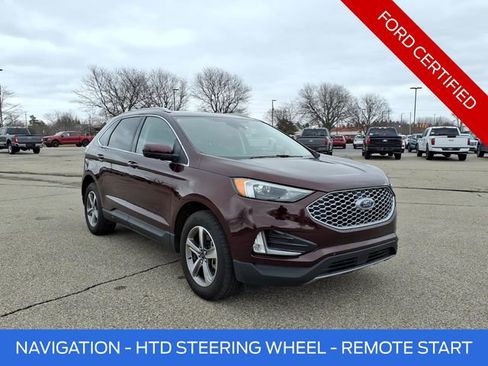 Certified 2023 Ford Edge SEL w/ Convenience Package AWD/4WD image 3