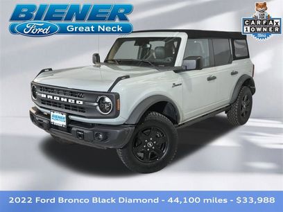 Certified 2022 Ford Bronco Black Diamond