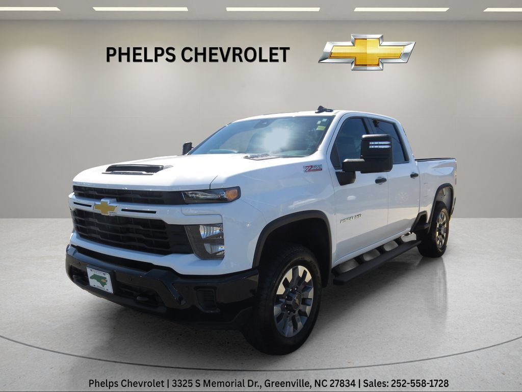 Certified 2025 Chevrolet Silverado 2500 Custom w/ Custom Value Package AWD/4WD image 9
