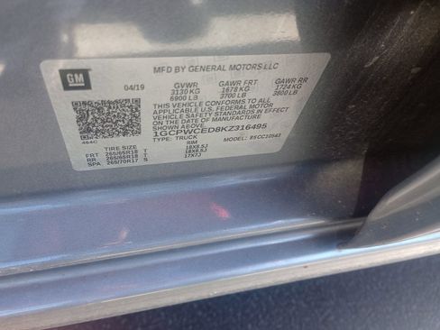 Used 2019 Chevrolet Silverado 1500 LT w/ All-Star Edition image 3