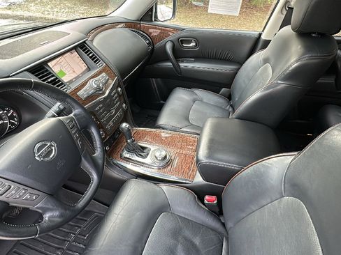 Certified 2019 Nissan Armada Platinum w/ Captain's Chairs Package image 24