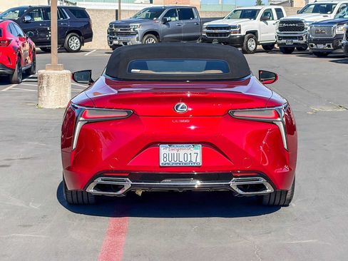 Certified 2021 Lexus LC 500 Convertible w/ Touring Package RWD image 4