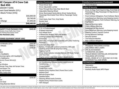 Used 2024 GMC Canyon AT4 w/ Canyon Safety Plus Package image 5