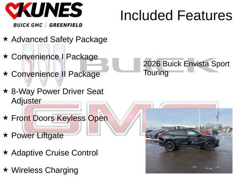New 2026 Buick Envista Sport Touring w/ Convenience I Package FWD image 3
