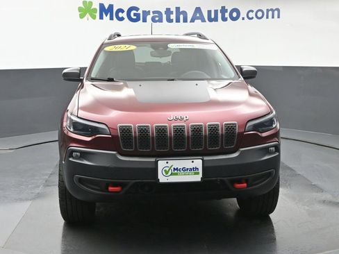 Used 2021 Jeep Cherokee Trailhawk w/ Sun, Sound & Nav Group AWD/4WD image 4