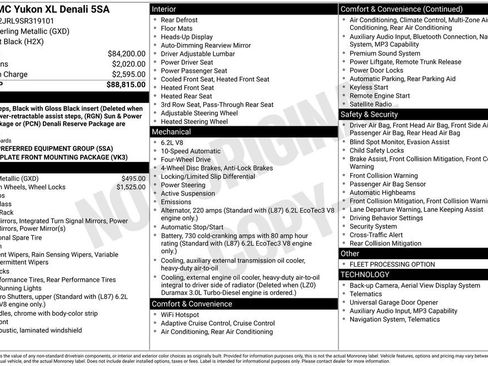 Used 2025 GMC Yukon XL Denali AWD/4WD image 1