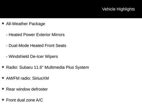 Used 2025 Subaru Crosstrek 2.0i Premium image 16