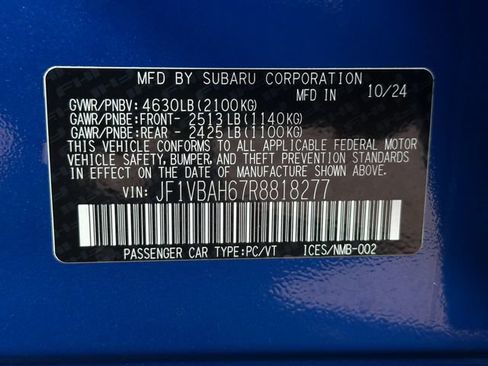 Used 2024 Subaru WRX Premium AWD/4WD image 31