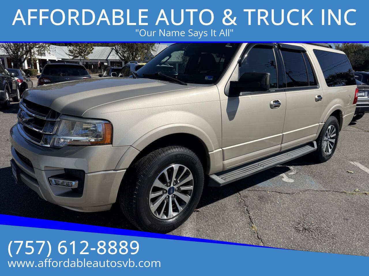 Used 2017 Ford Expedition EL XLT AWD/4WD image 1