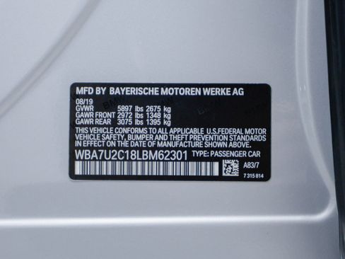 Used 2020 BMW ALPINA B7 xDrive w/ Luxury Rear Seating Package image 69