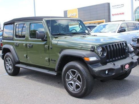 Used 2021 Jeep Wrangler Unlimited Sport AWD/4WD image 1