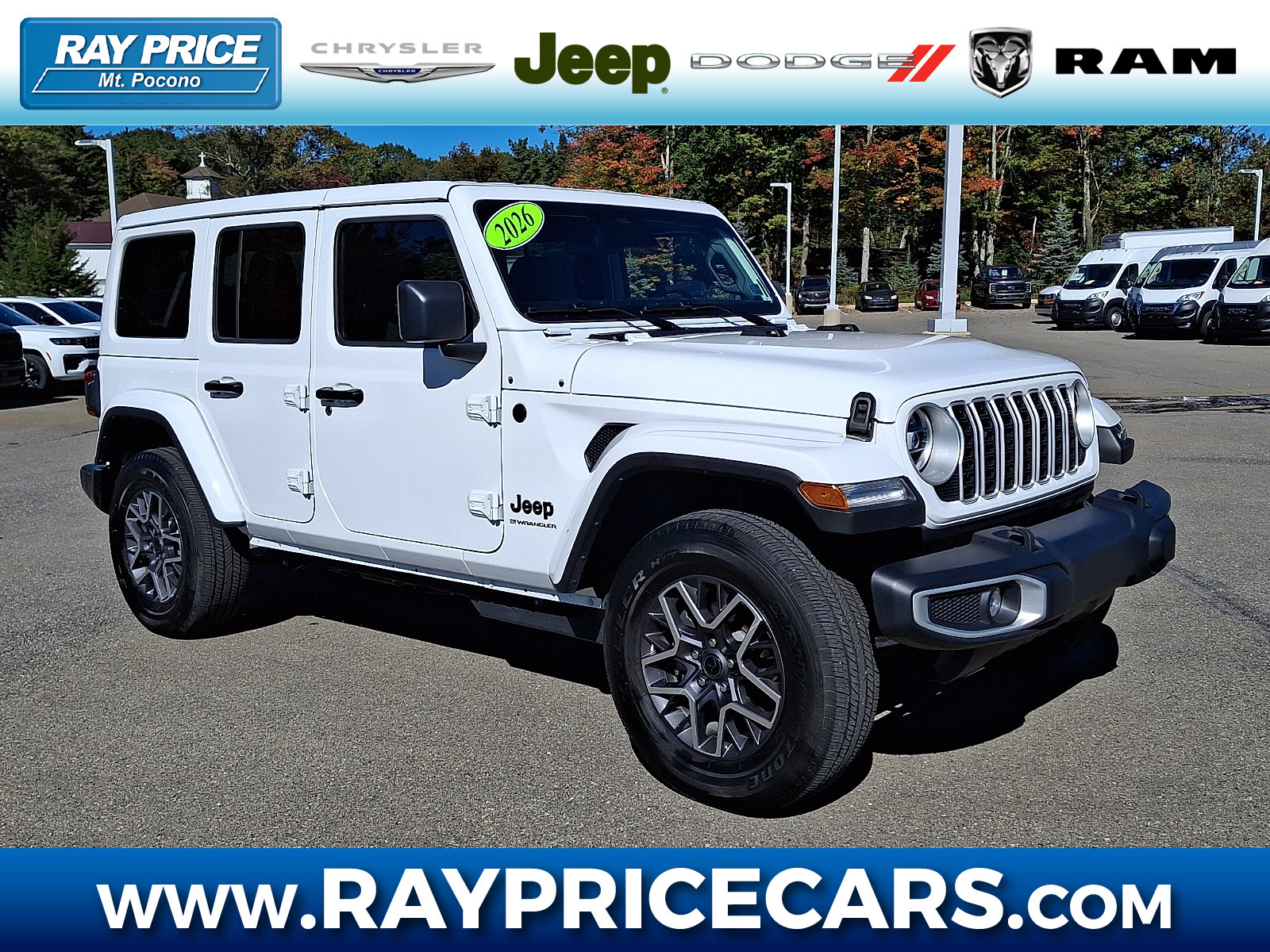 Used 2026 Jeep Wrangler Unlimited Sahara AWD/4WD image 1