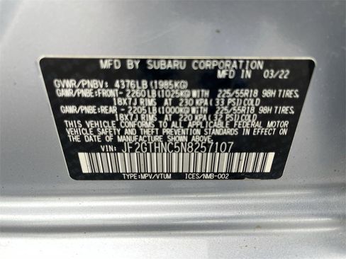 Used 2022 Subaru Crosstrek 2.5i Limited w/ Moonroof Package 2 image 34