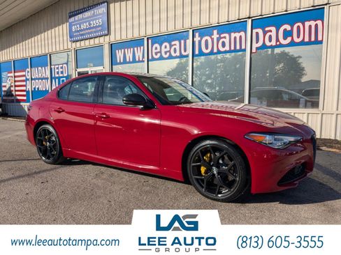 Used 2021 Alfa Romeo Giulia Ti w/ Nero Edizione image 1