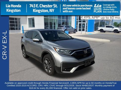 Certified 2022 Honda CR-V EX-L image 1