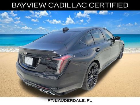 Certified 2025 Cadillac CT5 V w/ Technology Package RWD image 5