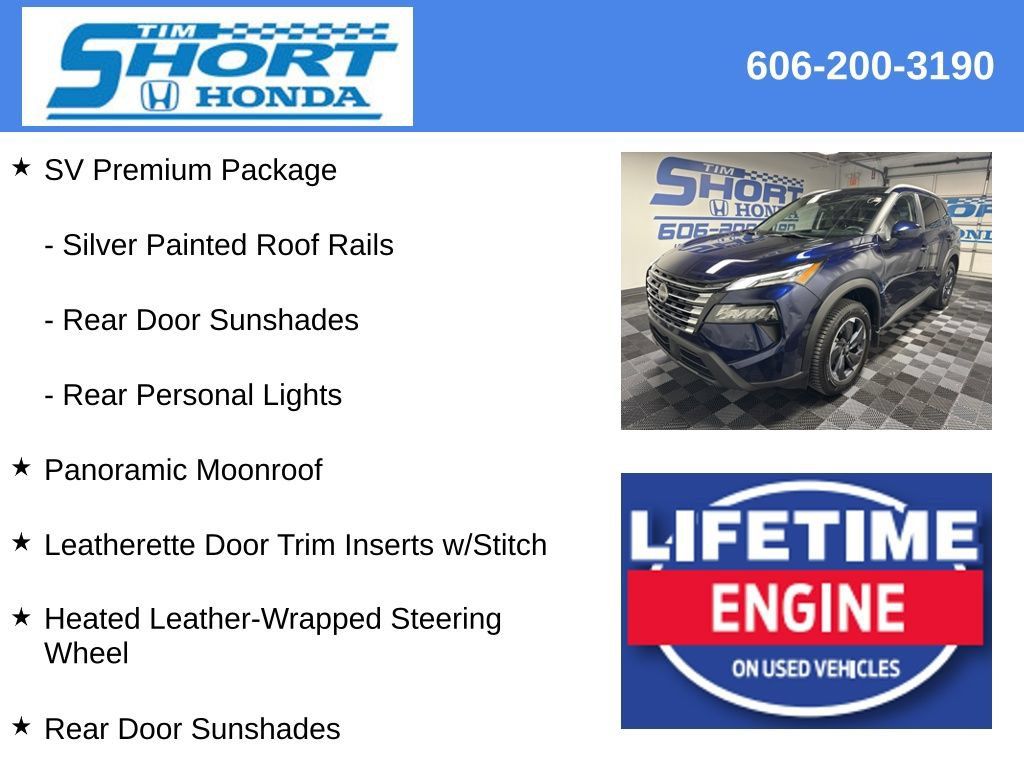 Used 2024 Nissan Rogue SV w/ SV Premium Package AWD/4WD image 9
