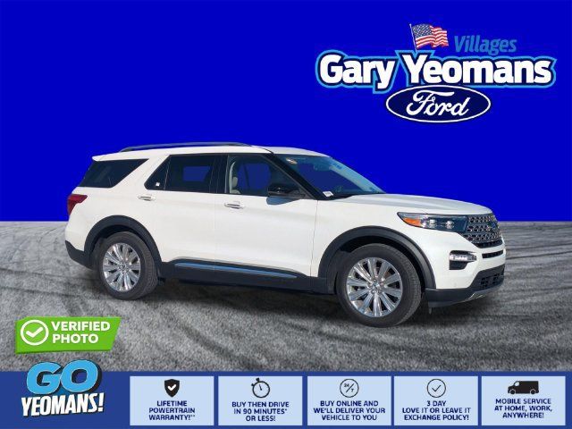 Certified 2024 Ford Explorer Limited w/ Limited Technology Package RWD image 1