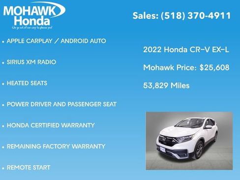 Used 2022 Honda CR-V EX-L image 16