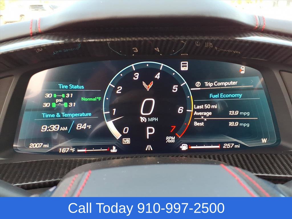 Used 2023 Chevrolet Corvette Stingray Premium Conv w/ Z51 Performance Package RWD image 27