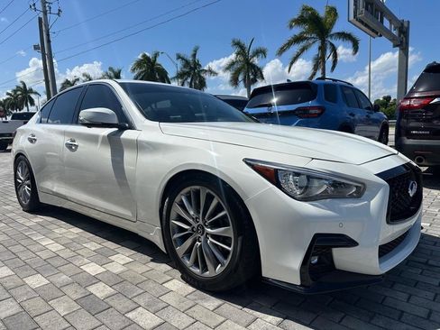 Used 2024 INFINITI Q50 Luxe w/ Cargo Package RWD image 1