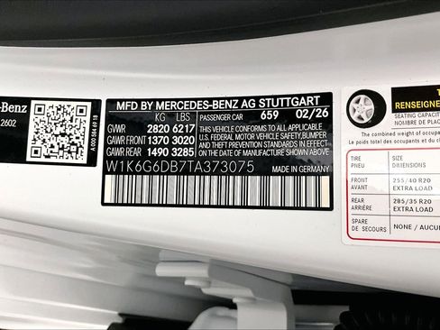 New 2026 Mercedes-Benz S 500 4MATIC image 14