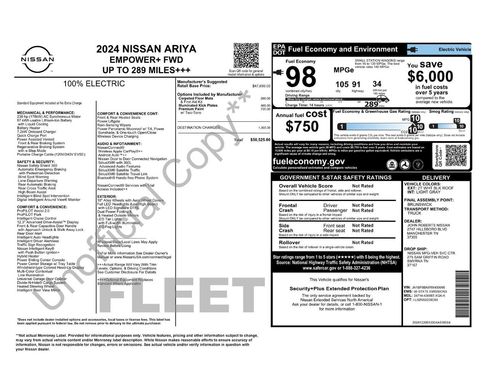 Certified 2024 Nissan Ariya FWD image 36