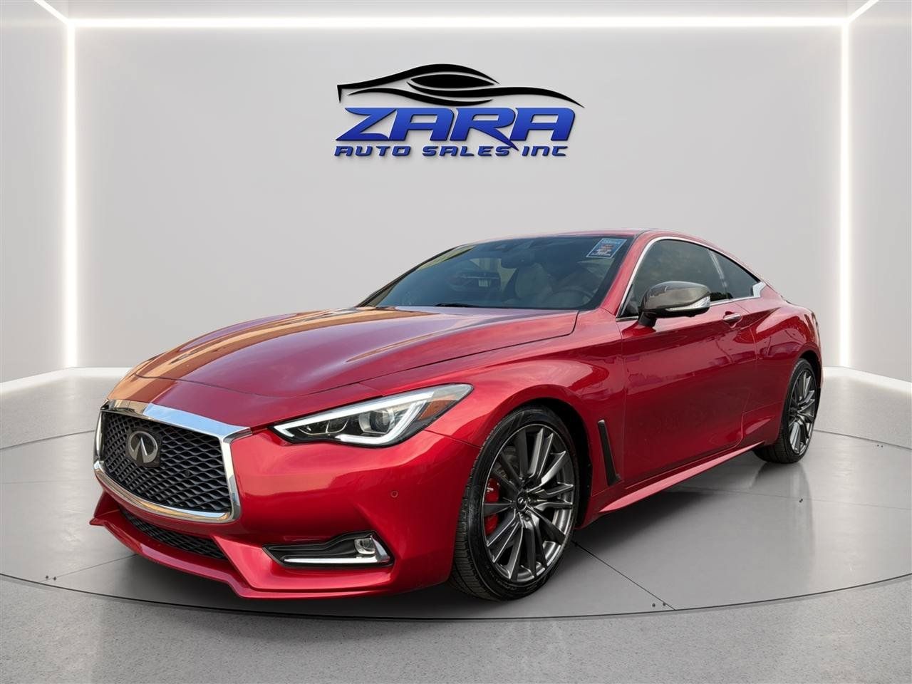 Used 2017 INFINITI Q60 Red Sport 400 RWD image 3