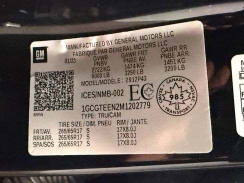 Used 2021 Chevrolet Colorado ZR2 w/ Colorado ZR2 Bison Edition image 56