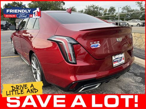 Used 2021 Cadillac CT4 Sport w/ Driver Awareness Plus Package RWD image 3