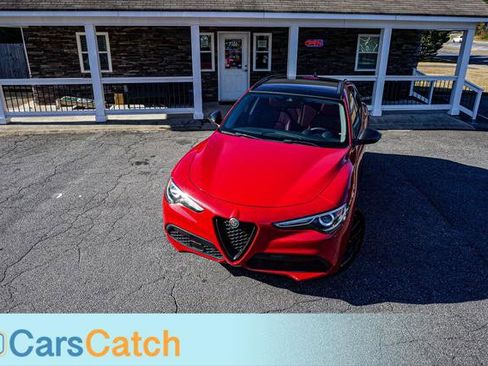Used 2021 Alfa Romeo Stelvio Ti w/ Nero Edizione image 3