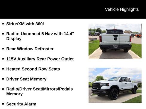 Used 2026 RAM 1500 Rebel w/ Rebel Level 2 Equipment Group AWD/4WD image 8
