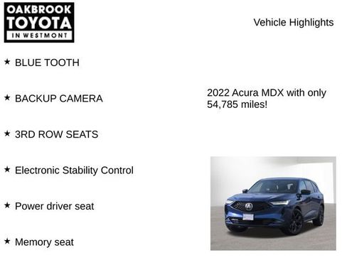 Used 2022 Acura MDX A-Spec image 7