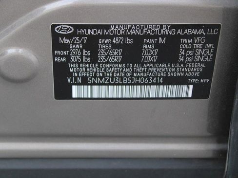 Used 2018 Hyundai Santa Fe Sport w/ 2.4L Value Package 02 FWD image 18