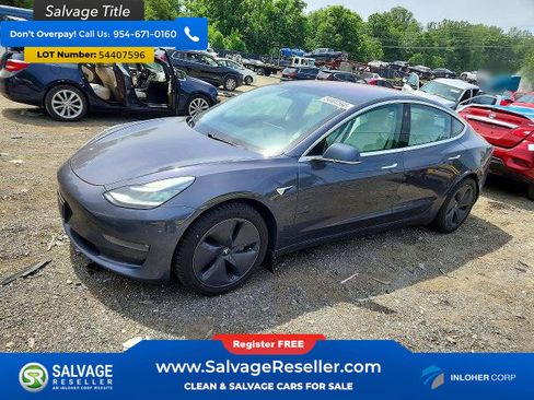Used 2018 Tesla Model 3 AWD/4WD image 1