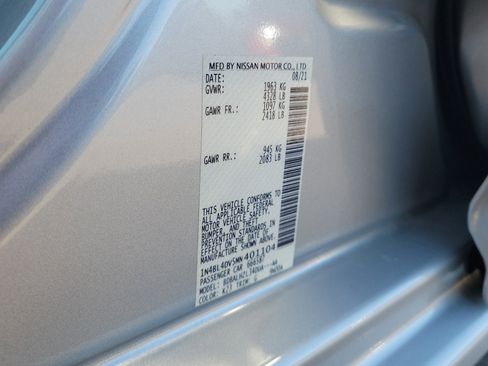 Certified 2021 Nissan Altima 2.5 SV image 31