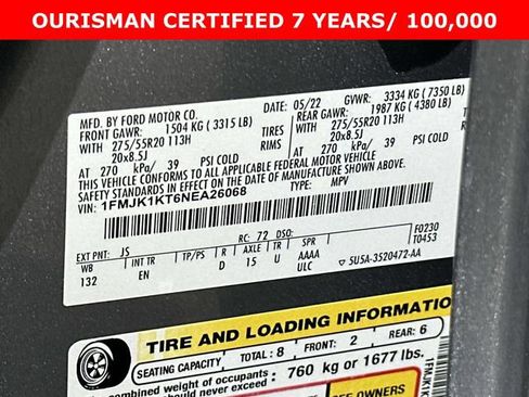 Used 2022 Ford Expedition Max Limited RWD image 31