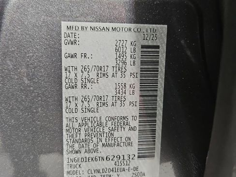 New 2026 Nissan Frontier PRO-4X image 27