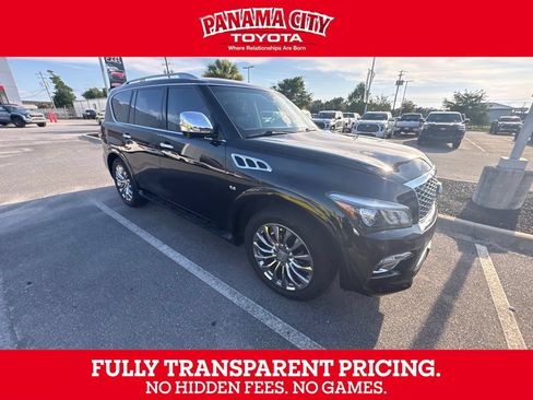 Used 2017 INFINITI QX80 2WD w/ Deluxe Technology Package image 1