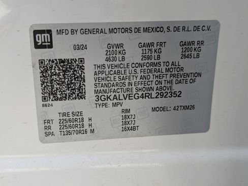 Certified 2024 GMC Terrain SLT AWD/4WD image 51