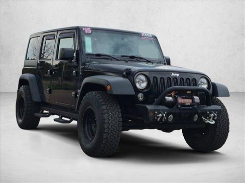 Used 2015 Jeep Wrangler Unlimited Sport w/ Quick Order Package 24S AWD/4WD image 3