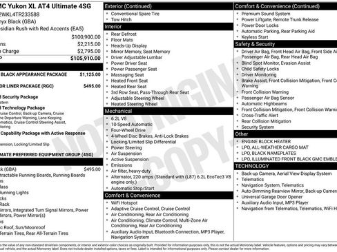 New 2026 GMC Yukon XL AT4 Ultimate AWD/4WD image 35
